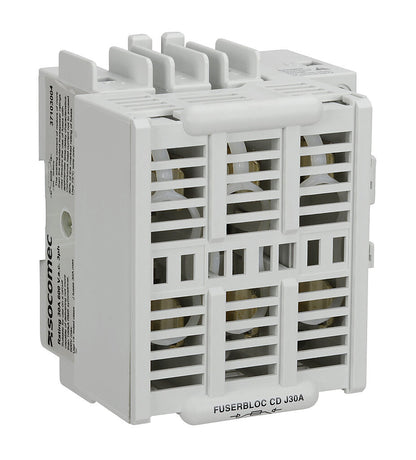 Socomec 37103004 Disconnect Switch | 600V 30A 3P Fusible J Class PLP
