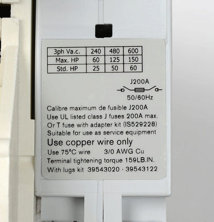 Socomec 38613020 Disconnect Switch | PLP