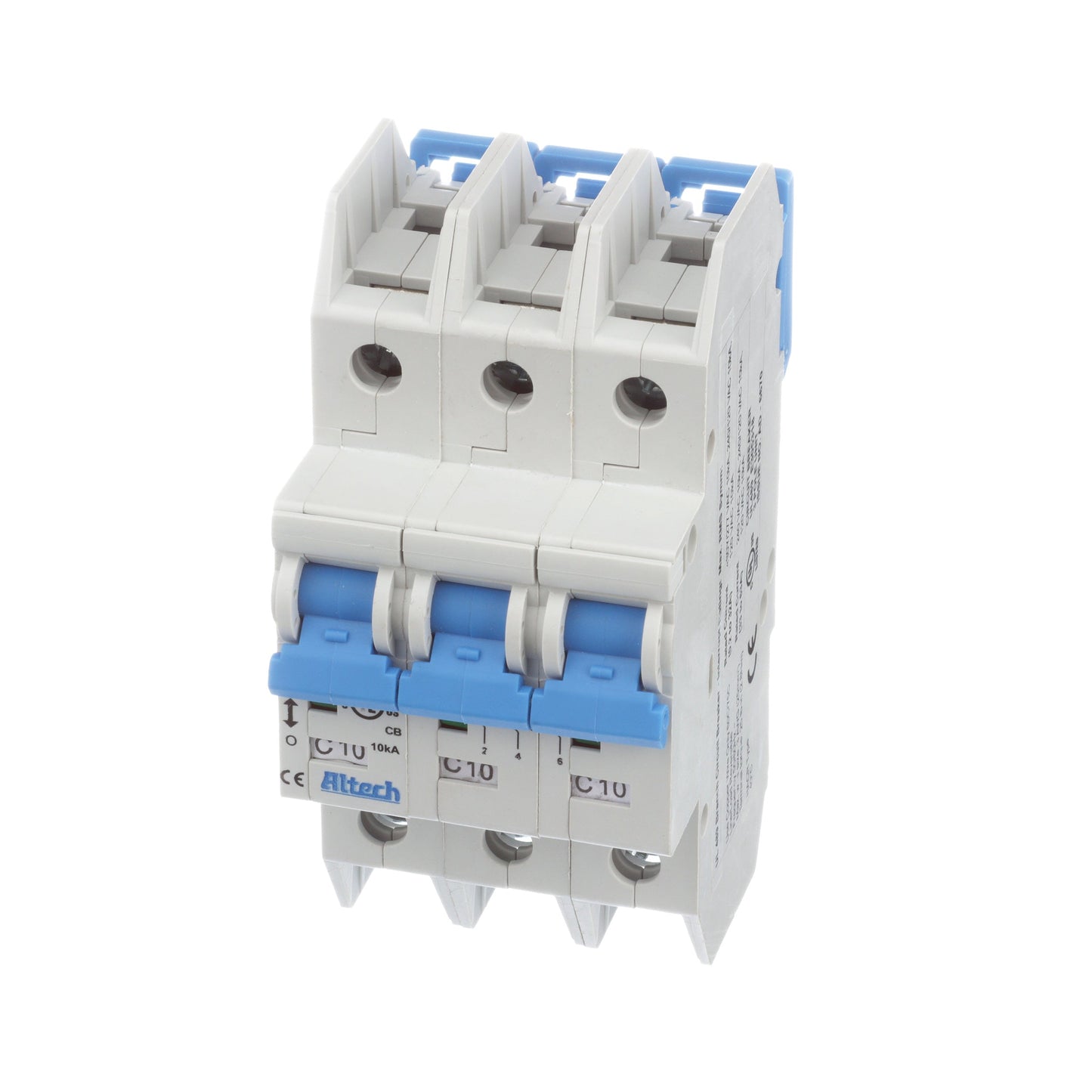 Altech Corp 3CU10L Circuit Breaker | 480V 10A 3 Pole Thermal Magnetic