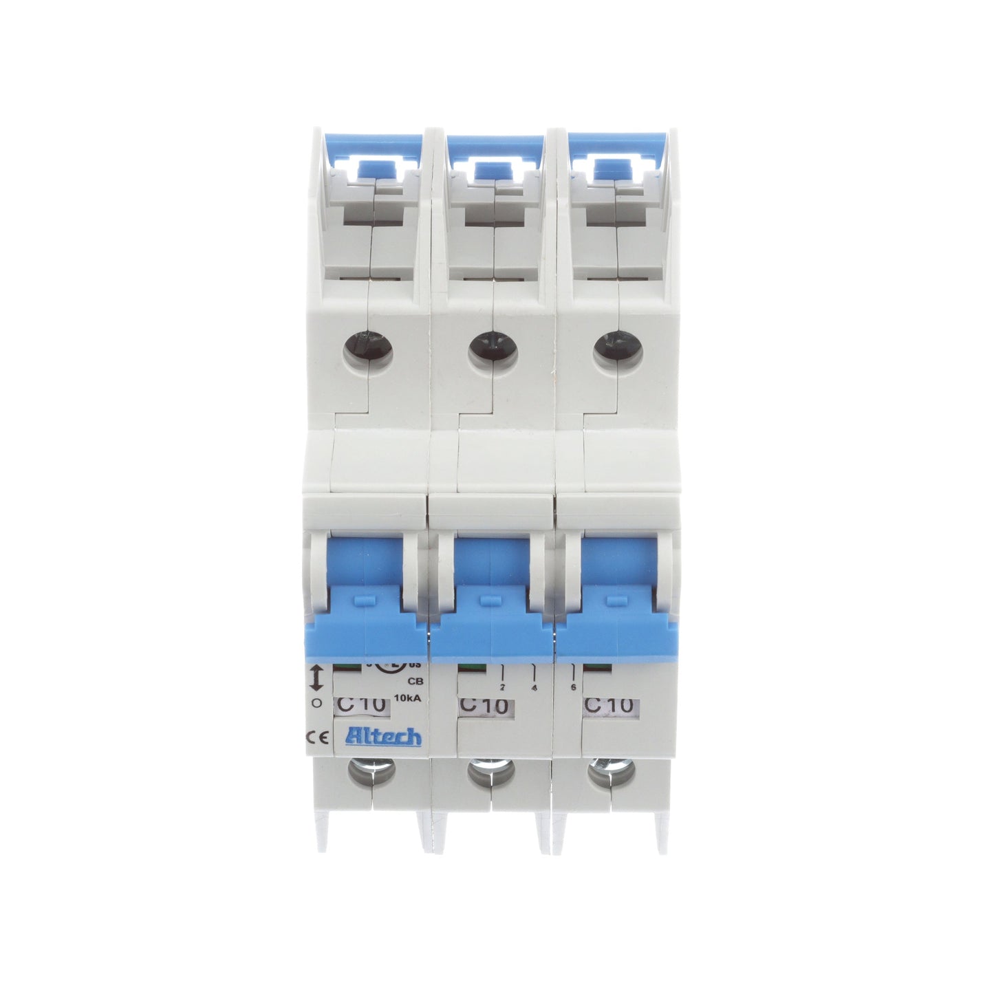 Altech Corp 3CU10L Circuit Breaker | 480V 10A 3 Pole Thermal Magnetic