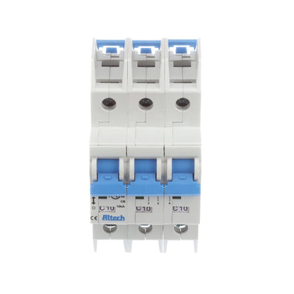 Altech Corp 3CU10L Circuit Breaker | 480V 10A 3 Pole Thermal Magnetic