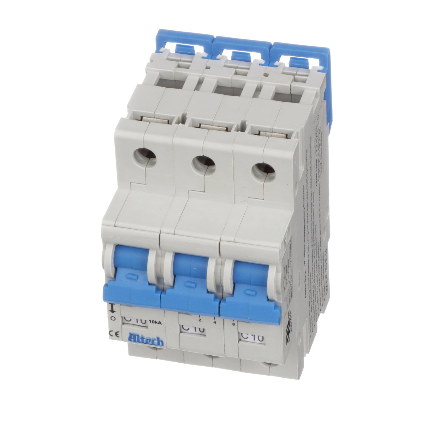 Altech Corp 3CU10R Circuit Breaker | 600V 10A 3 Pole Molded Case