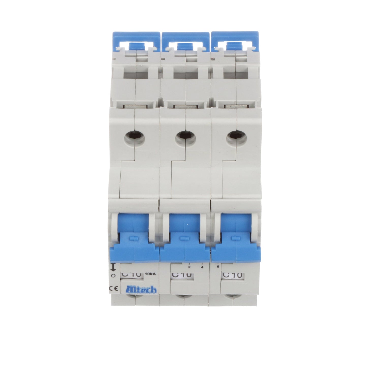 Altech Corp 3CU10R Circuit Breaker | 600V 10A 3 Pole Molded Case