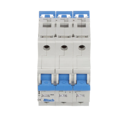Altech Corp 3CU10R Circuit Breaker | 600V 10A 3 Pole Molded Case