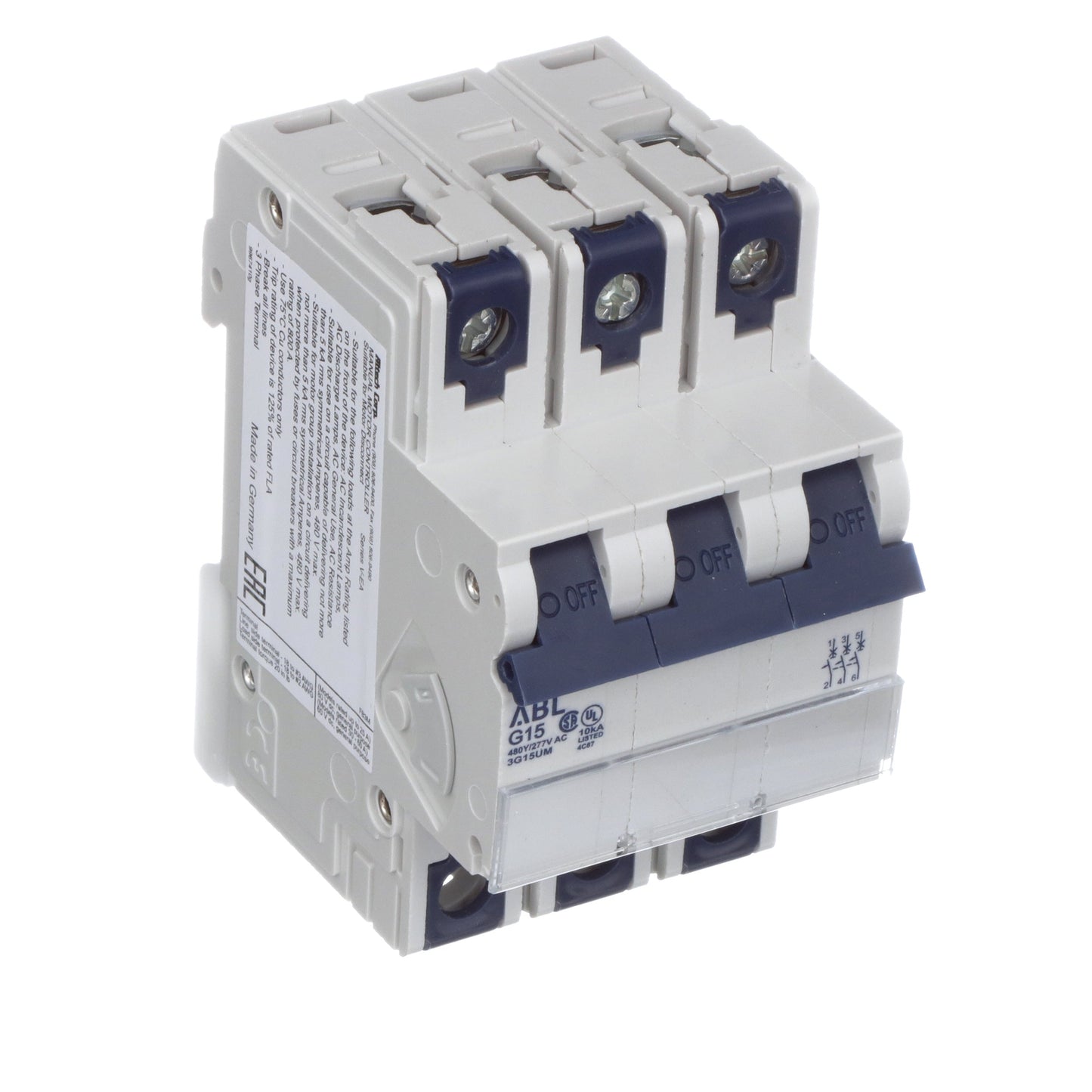 Altech Corp 3G15UM Molded Case Circuit Breaker