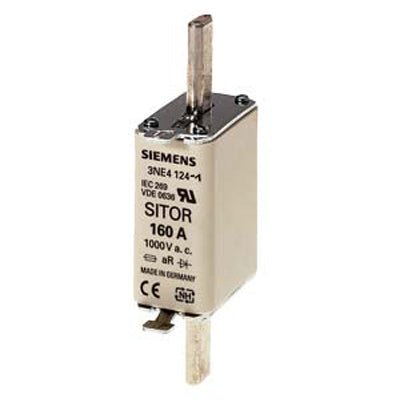 Siemens 3NE4122 Low Voltage Fuse | 1000V 125A Blade aR 3NE