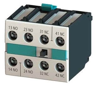 SIE 3RH19211FE22 AUX CNTCT BLCK | 2NO-2NC 0.3A 24/60V DC-13 3RT1