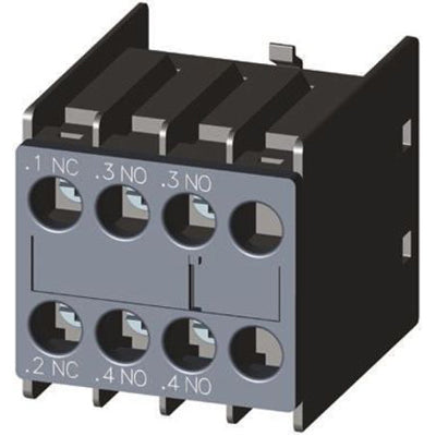 Siemens 3RH29111HA21 Motor Control Contactors Electrical contacts | 24/230 VAC/24/110/220 VDC