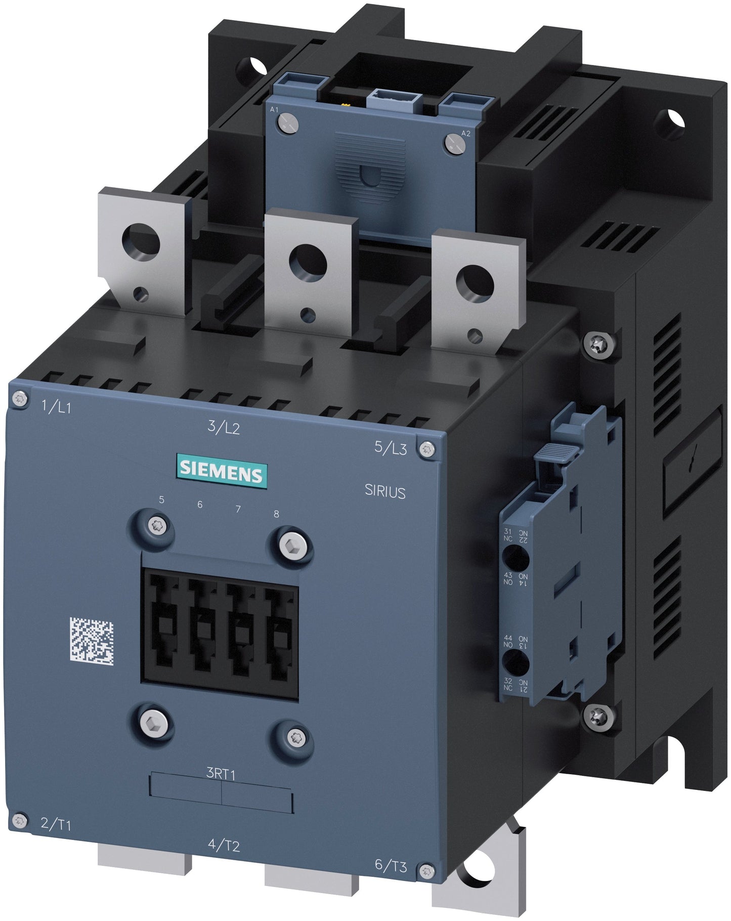 Siemens 3RT1065-6NF36 Contactor | 3 Pole 3 Phase 600V 265A 110V Coil Sirius