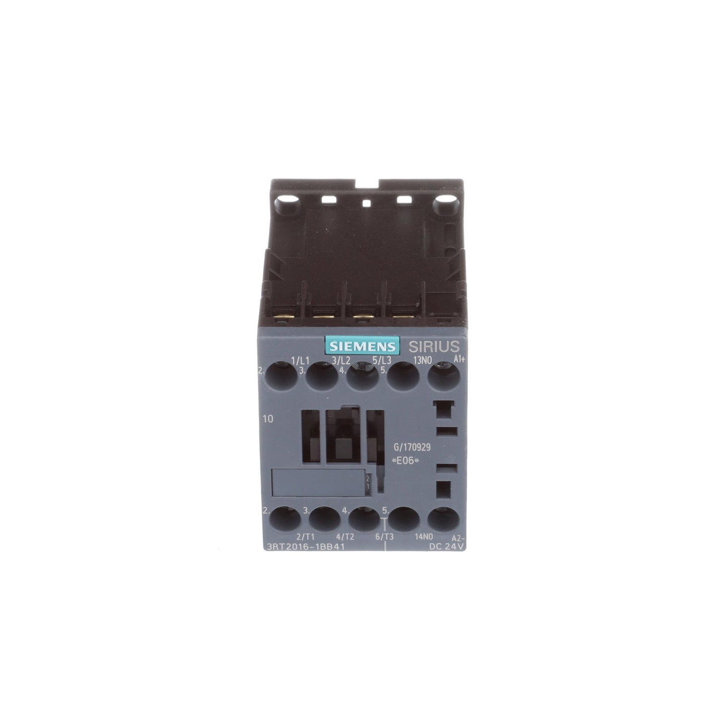 Siemens 3RT20161BB41 Contactors | 9 A 4 kW/400 V 24 V DC 3RT Series
