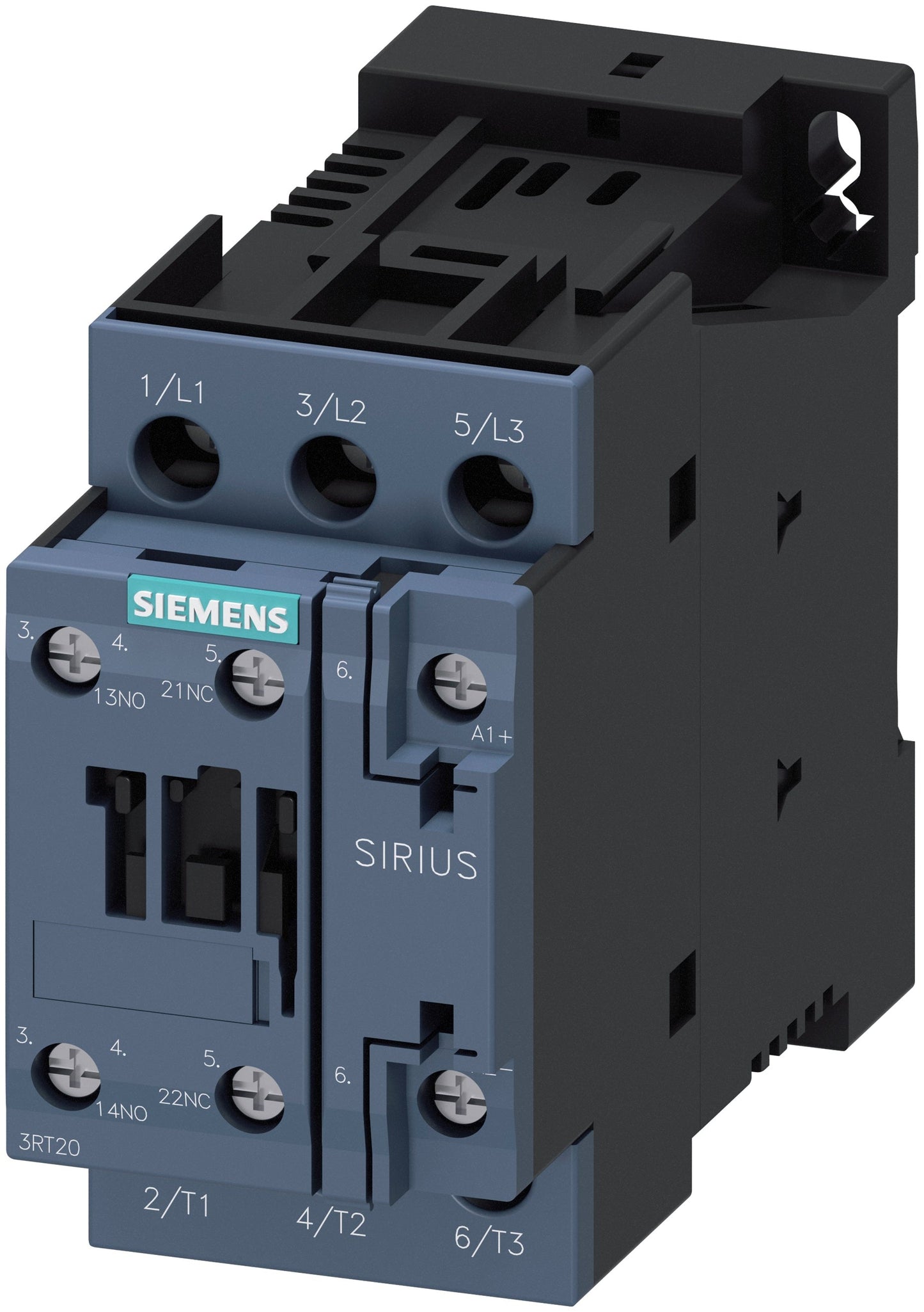 Siemens 3RT2024-1BB40 Motor Control | 600V 12A 3 phase 3 pole Sirius