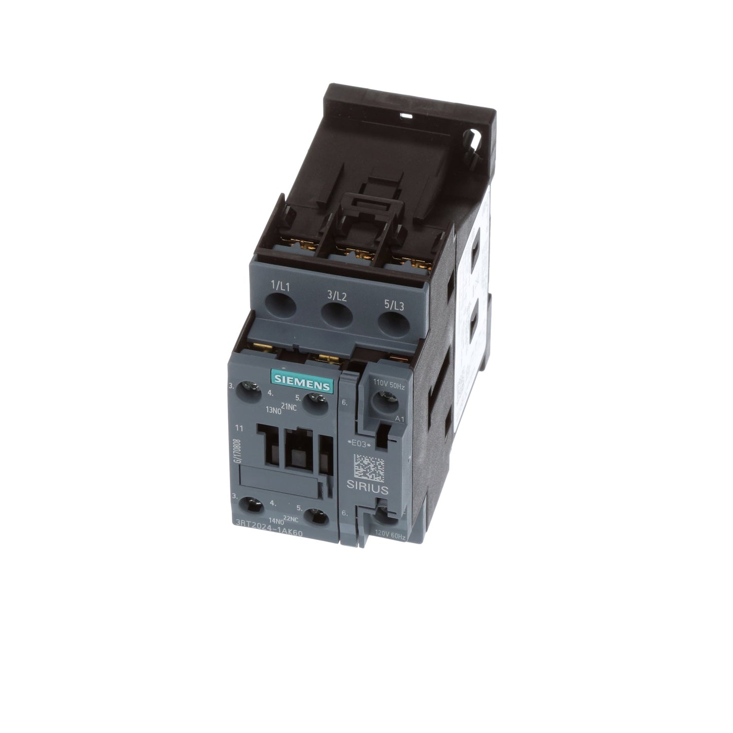 Siemens 3RT20241AK60 Contactor | 3P 3PH 600V 400A 100kA@480V Draw-Out LSH Solid State