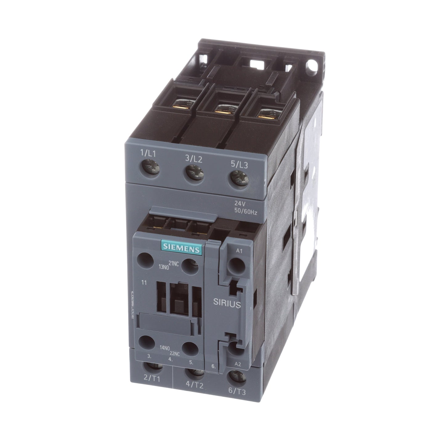 Siemens 3RT20351AC20 Contactors | 114 mm H x 55 mm W x 130 mm D