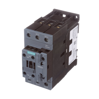 Siemens 3RT20351AC20 Contactors | 114 mm H x 55 mm W x 130 mm D