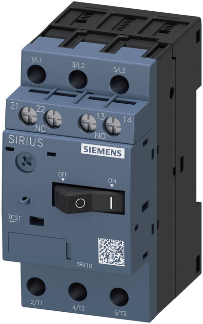 Siemens 3RV1011-1KA15 Circuit Breaker | Molded Case Sirius