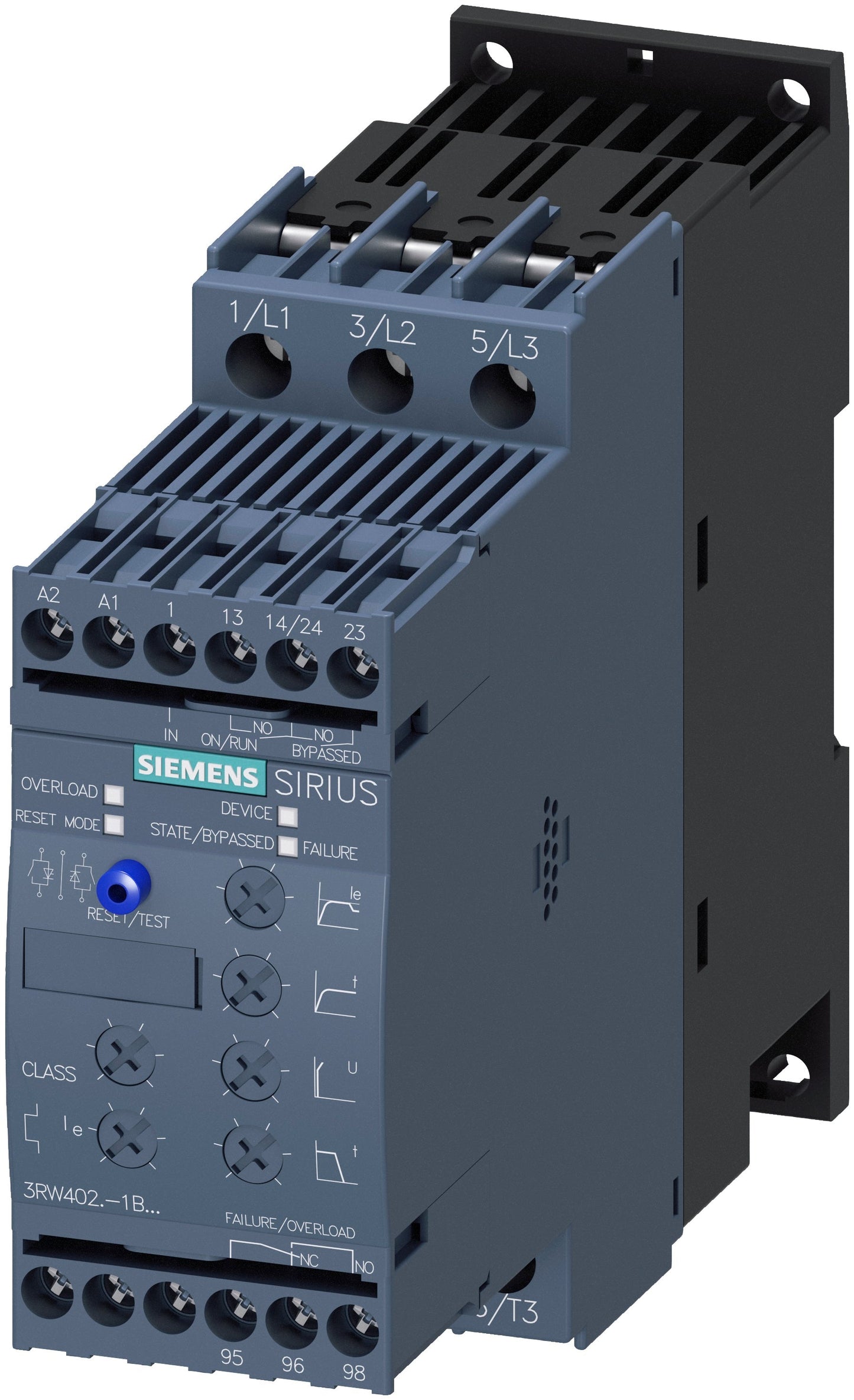 Siemens 3RW4028-1BB14 Motor starter controls | 200 to 480V