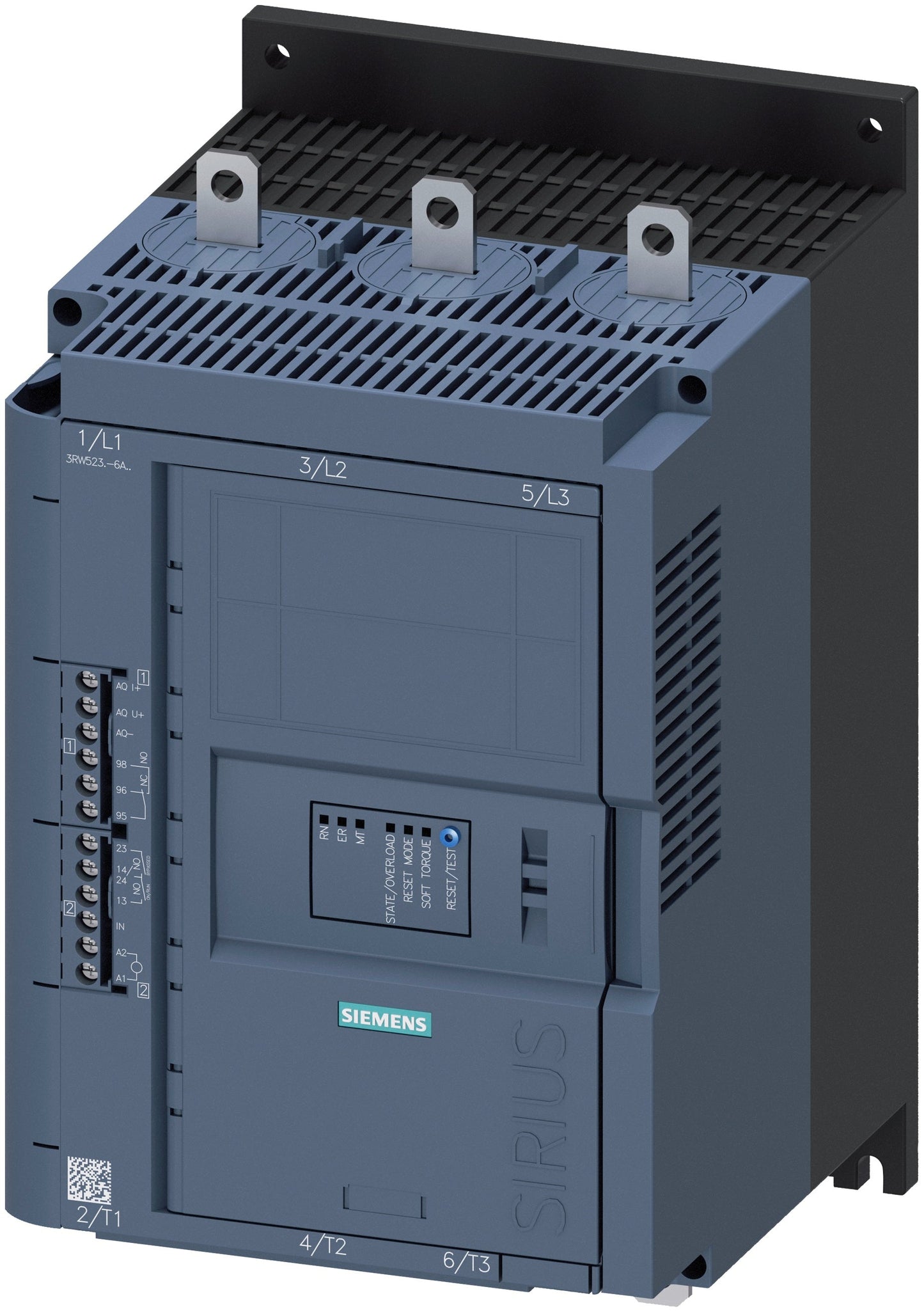 Siemens 3RW52346AC14 Motor starter controls | 200 to 480V 3RW52