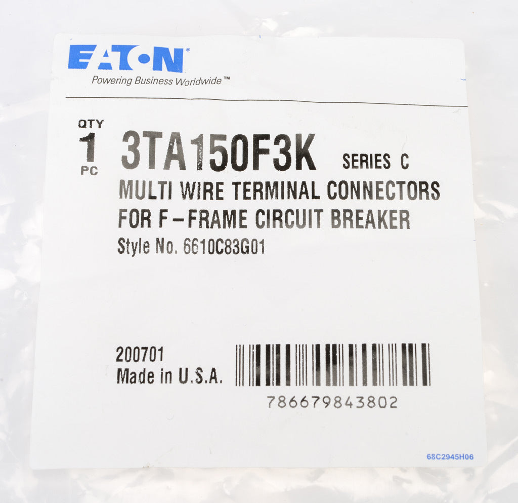 Cutler Hammer 3TA150F3K Circuit Breaker | Series C