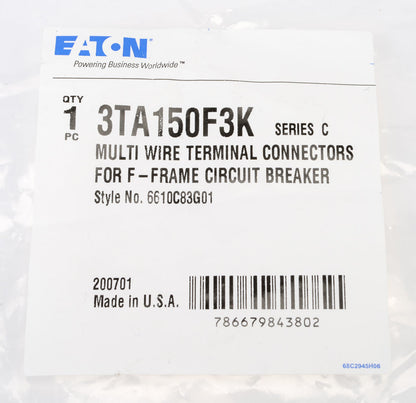 Cutler Hammer 3TA150F3K Circuit Breaker | Series C