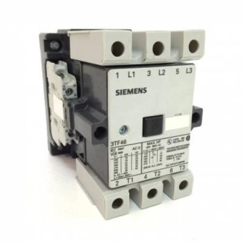 Siemens 3TF46 Contactor | 3P 3 Phase 600V 45A 110V Coil