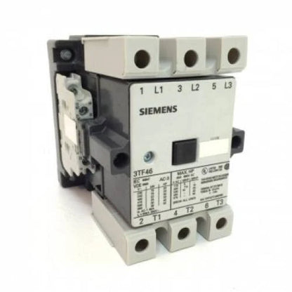 Siemens 3TF46 Contactor | 3P 3 Phase 600V 45A 110V Coil