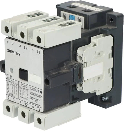 Siemens 3TF46 Contactor | 3P 3 Phase 600V 45A 110V Coil