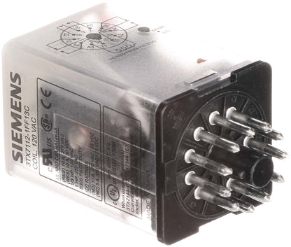 Siemens 3TX71121FF13C Relay | 16A 3PDT 120VAC Coil Sirius