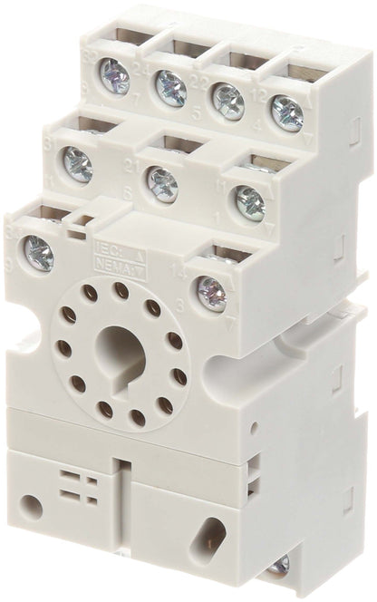 Siemens 3TX71444E3 Relay Socket | 11-Pin Octal 300V 16A 600V 5A 3TX71
