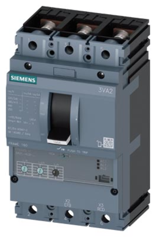Siemens 3VA2116-5HL32-0AA0 Circuit Breaker | 160A 3P 55kA@415V ETU320