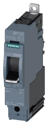 Siemens 3VA4150-5ED14-0AA0 Circuit Breaker | 600V 50A 1P 35kA@277V Bolt-On 3VA