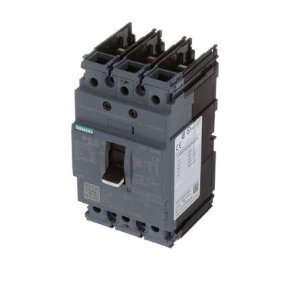 Siemens 3VA51124ED310AA0 Molded Case Circuit Breaker 3-Pole 125A 14kAIC Low Voltage 3VA