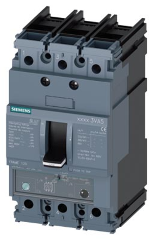 Siemens 3VA5180-6EF32-0AA0 Circuit Breaker | 690V 125A 3 pole 3VA