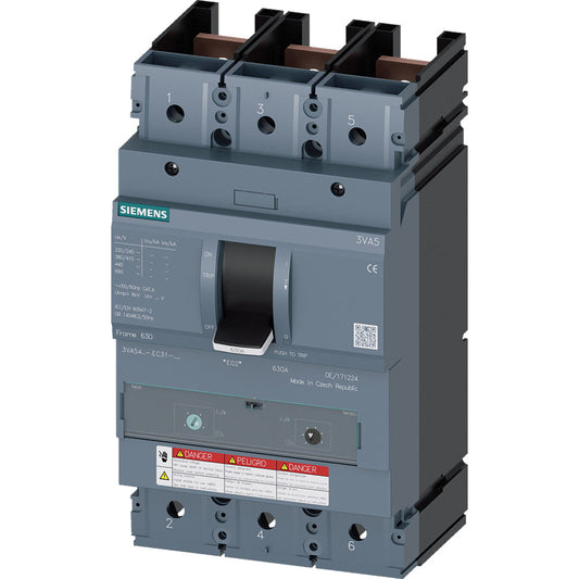 Siemens 3VA5450-6EC31-0AA0 Circuit Breaker | Molded Case Sentron