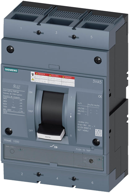 Siemens 3VA5570-6EC32-0AA0 Molded Case Circuit Breaker 3VA