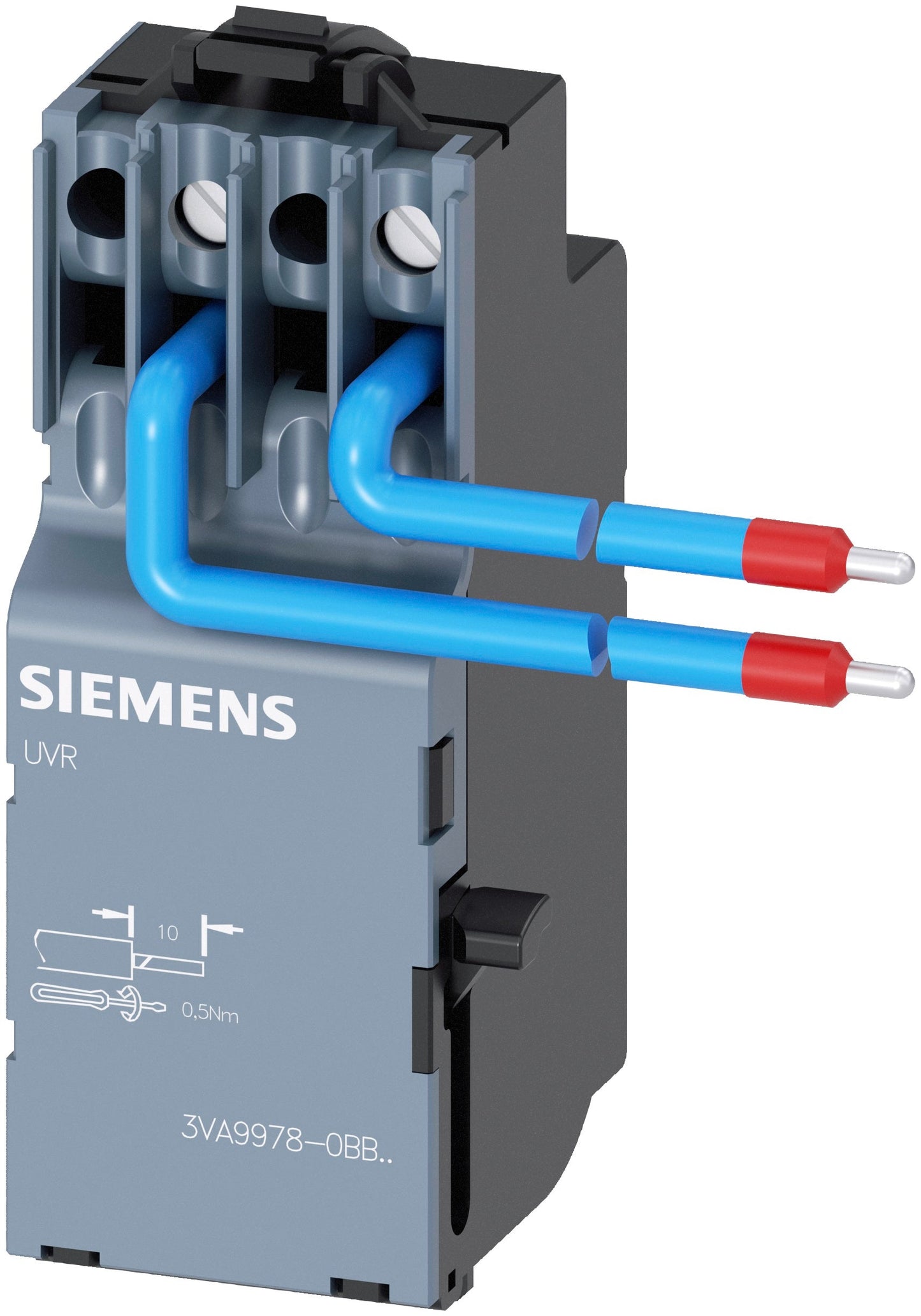 Siemens 3VA9978-0BB24 Circuit Breaker Under Voltage Release 120/127V 3VA