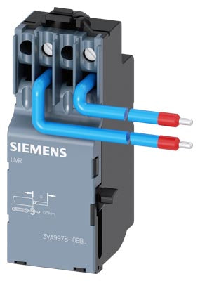 Siemens 3VA9978-0BB27 Circuit Breaker Under Voltage Release 440/480V 3VA