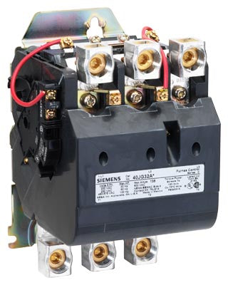 Siemens 40JG32AA Contactor 3 pole 3 phase 600V 135A Class 40