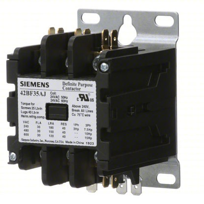 Furnas / Siemens 42AF35AJ Contactor | 600V 3P 25A 3Pole Class 42