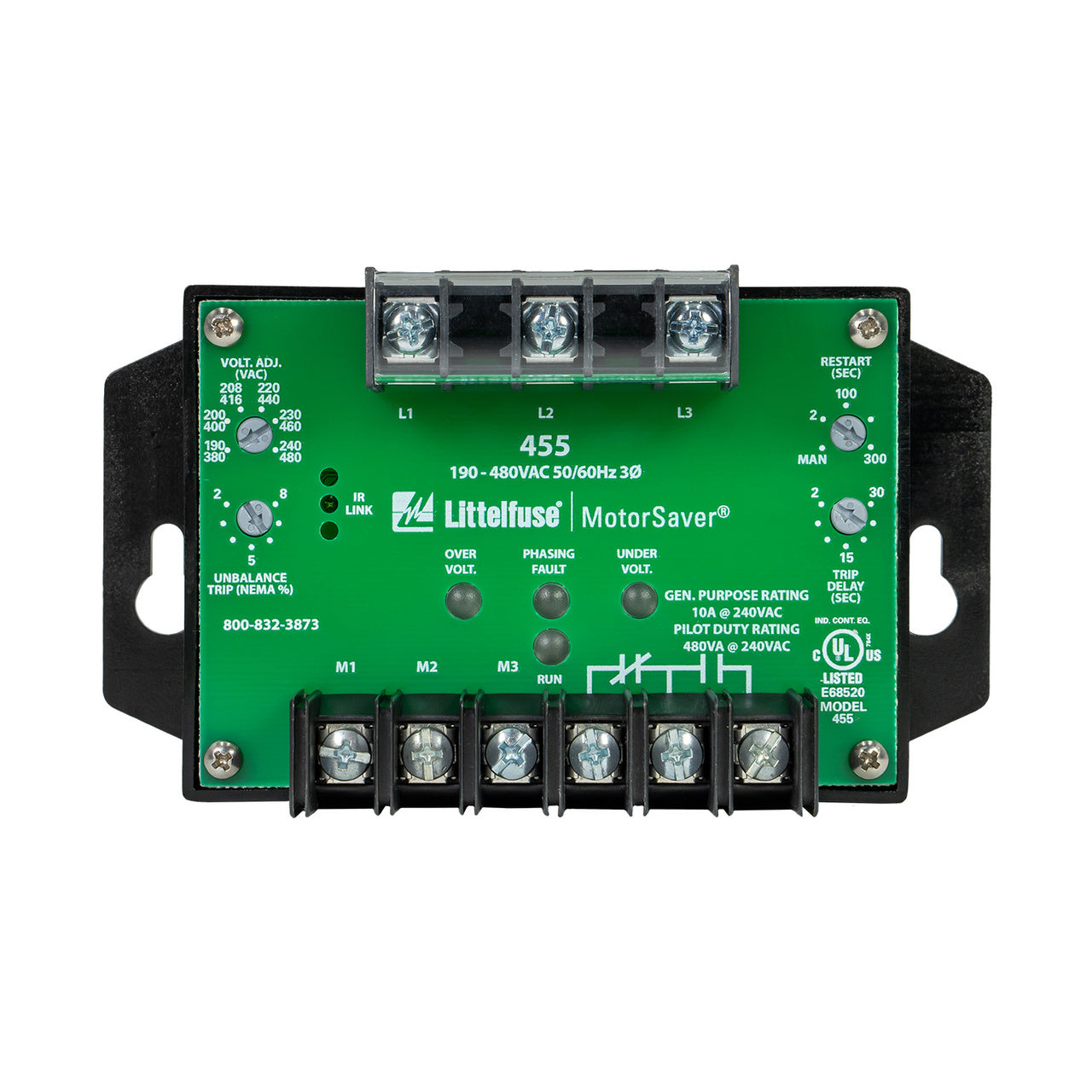 Crouse-Hinds 455 Specialty Relays | 190 to 480V 455
