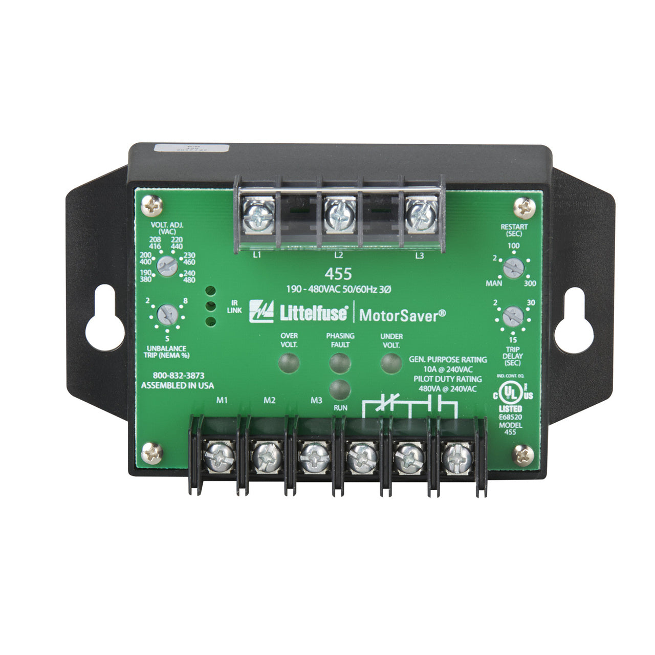 Crouse-Hinds 455 Specialty Relays | 190 to 480V 455