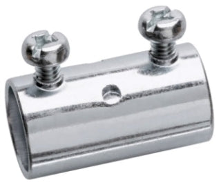 Crouse-Hinds 461 EMT Coupling Set Screw Zinc-Plated Steel 3/4-Inch Concrete-Tight