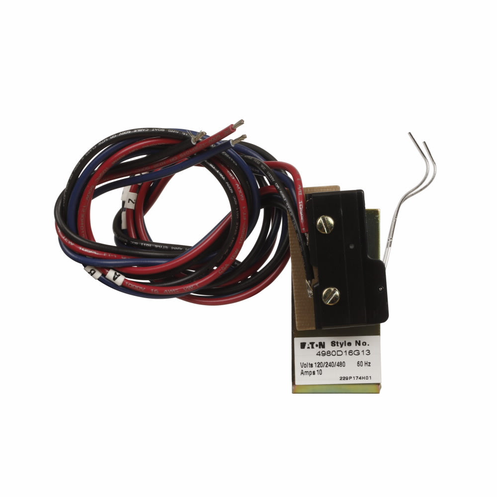 4980D16G13 Cutler Hammer Circuit Breaker Auxiliary 2A/2B rated for 480V AC - Essential Electric Supply