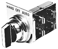 SIE 49SAS09 A9 SELECTOR SWITCH | Hand/Off/Auto Switch Type 00 to 8 NEMA Size 49 Model