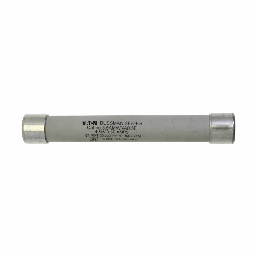 5.5AMWNA0.5E Cooper Bussmann  Medium Voltage Fuse 5500V  0.5A Fuse - Essential Electric Supply