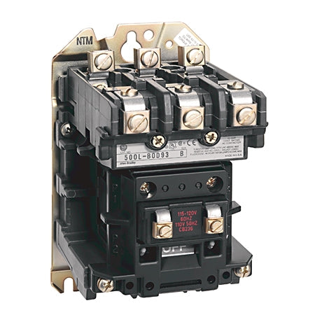 Allen-Bradley 500L-COD93 Contactor | 3 pole 3 phase 600V 60A 115V coil
