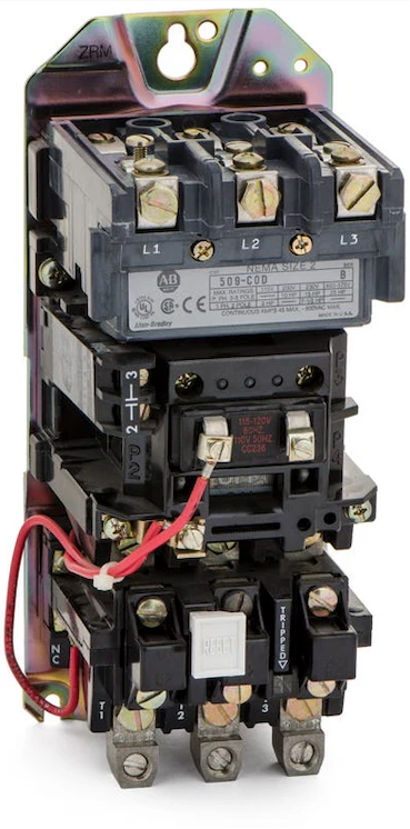 Allen-Bradley 509-COD Motor Starter | 3P 3PH 600V 45A 115V Bulletin 509