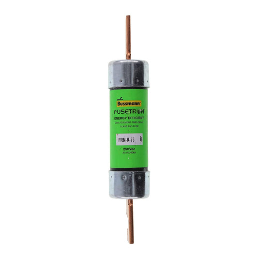Cooper Bussmann FRN-R-75 Low Voltage Fusetron 250V 75A Fuse - Essential Electric Supply