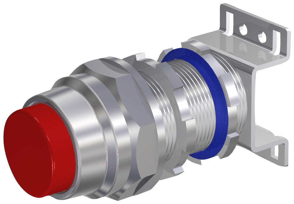 SIE 51PA8B2LB EXP PROOF PB | Extended Type Red Momentary NEMA 7/9 2 Positions Long Bushing 51 Model