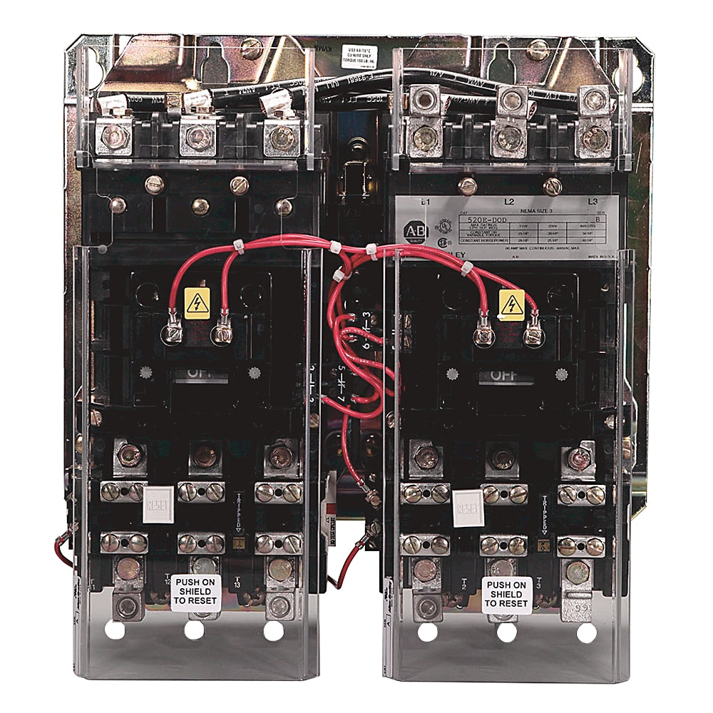 Allen-Bradley 520E-DOD Motor Starter | 3 pole 3 phase 600V 90A TED