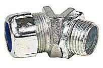 Thomas & Betts 5247 Liquidtight Connector | 2-Inch 45-Degree Chromate Coated 52 Series